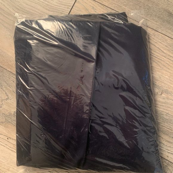 NWT LANDS' END BOY'S IRON KNEE PLEATED CHINO PANTS CLASSIC NAVY 14 - Picture 12 of 12